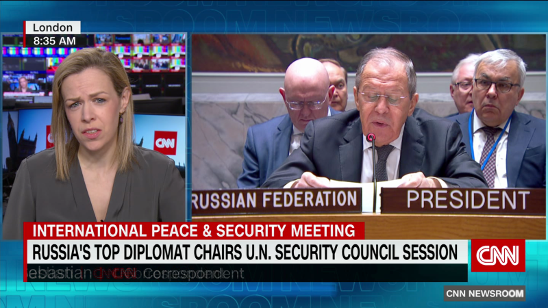 U.S. Ambassador to U.N.: Lavrov chairing UNSC meeting was “the epitome of irony and hypocrisy” | CNN