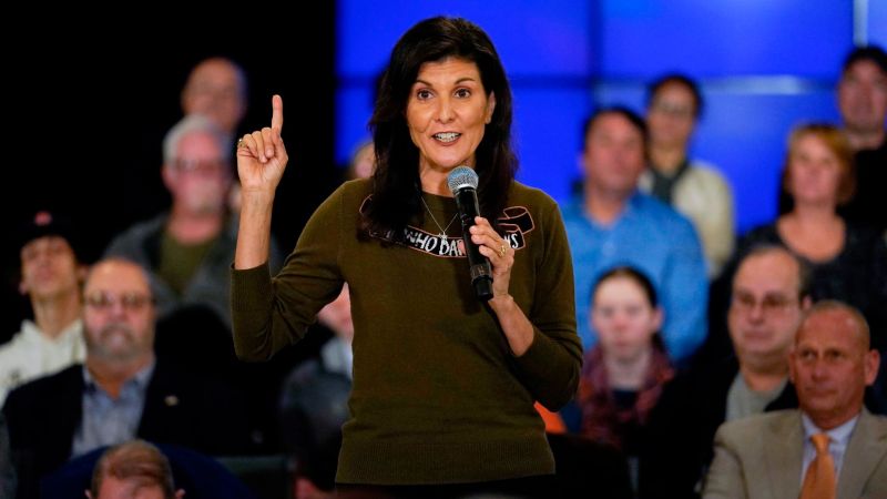 NextImg:Haley courts moderates with anti-abortion speech as GOP struggles with the issue | CNN Politics