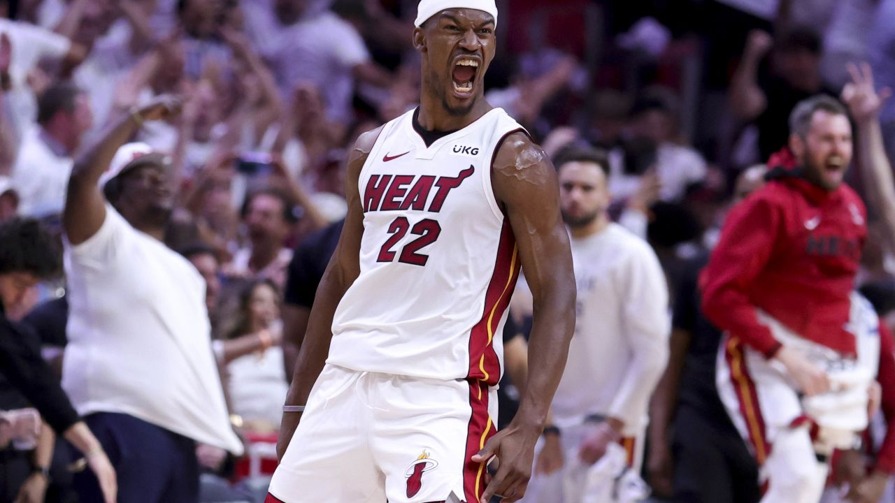 Jimmy Butler scores franchise record 56 points as Miami Heat takes 3-1 lead  over No. 1 seeded Milwaukee Bucks | CNN