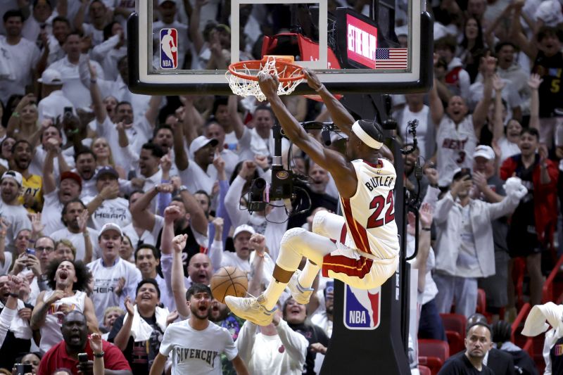 ‘I Just Be Hooping’: Jimmy Butler Scores Franchise Playoff Record 56 ...