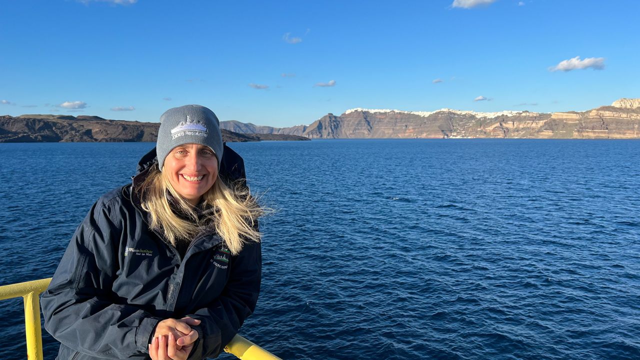 Evi Nomikou has been studying Santorini for 20 years.