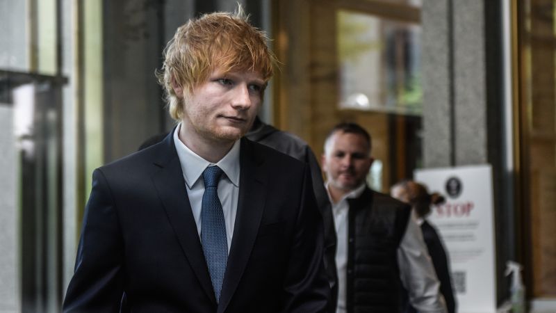 NextImg:Ed Sheeran copyright trial kicks off with claims of a 'smoking gun' | CNN Business