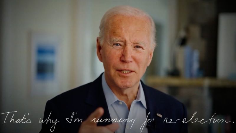 Video: Biden announces bid for 2024 run | CNN Politics