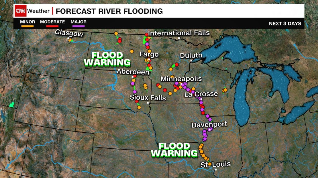 Minnesota braces for flooding on Mississippi, other rivers