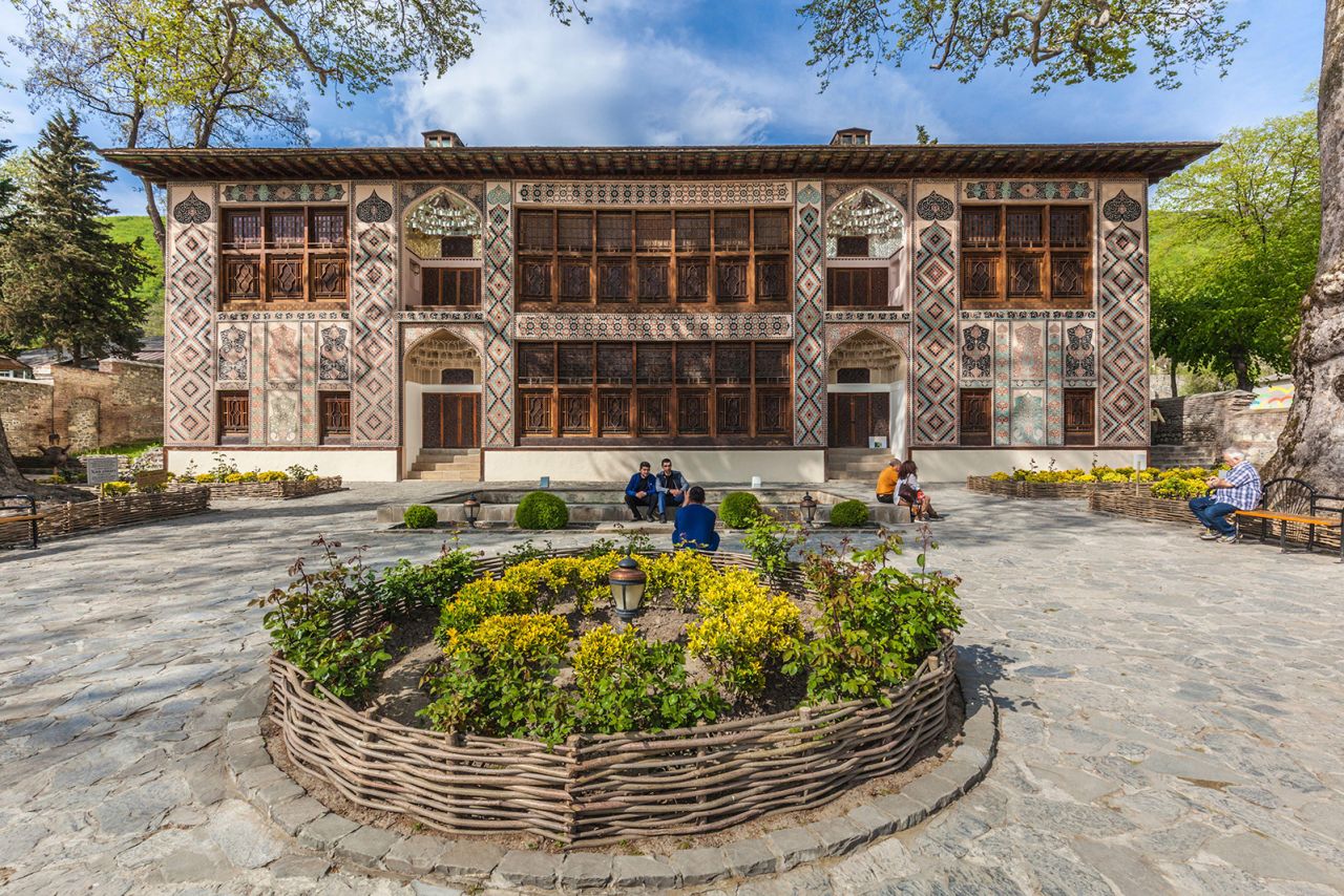 The historic city of Sheki was once a key trading point on the old Silk Road, and its architectural jewel is the Khan's Palace.