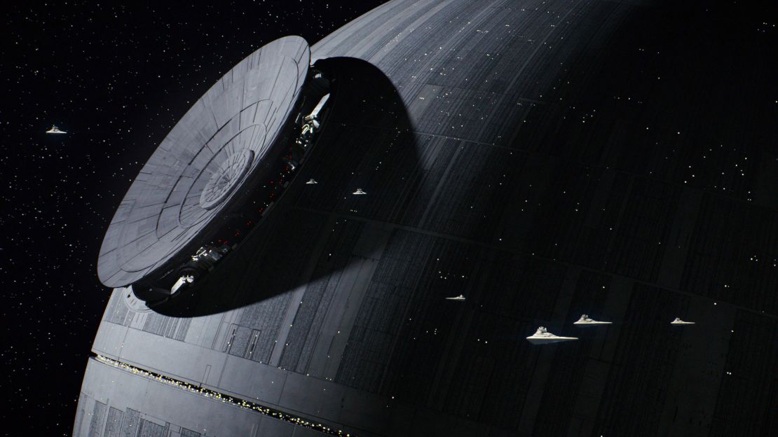 ROGUE ONE: A STAR WARS STORY, Death Star, 2016. © Walt Disney Studios Motion Pictures/Lucasfilm Ltd./Everett Collection