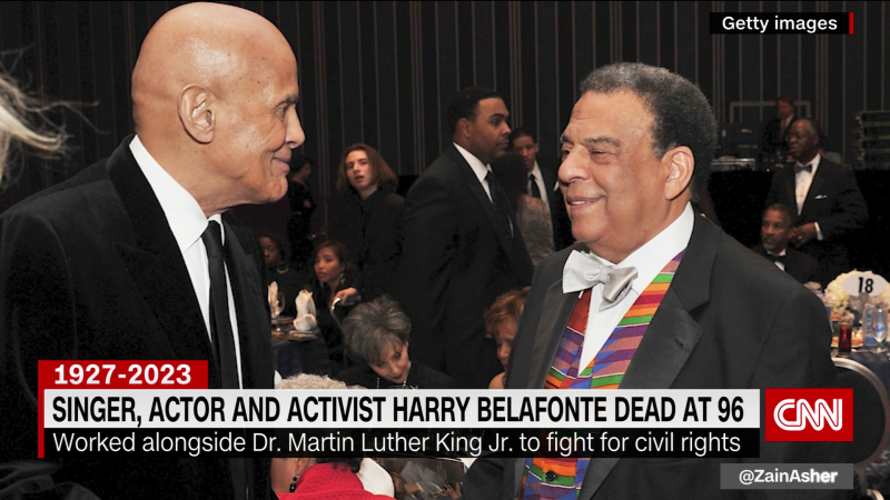 Amb. Andrew Young reflects on the life and legacy of Harry Belafonte | CNN
