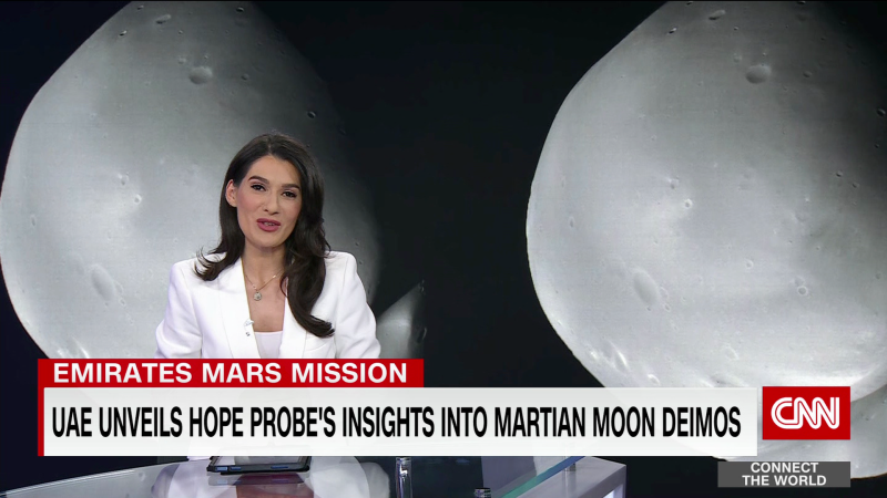 Emirates Mars Mission Unveils New findings on Martian moon | CNN