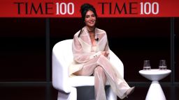 Kim Kardashian speaks onstage at the 2023 TIME100 Summit at Jazz at Lincoln Center on April 25, 2023 in New York City. 