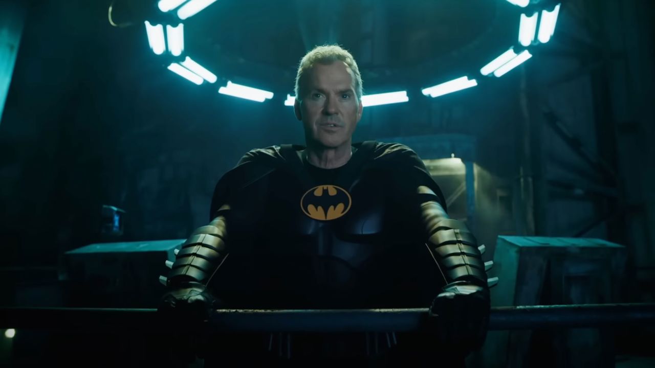 Michael Keaton as Batman, again, in June's "The Flash."