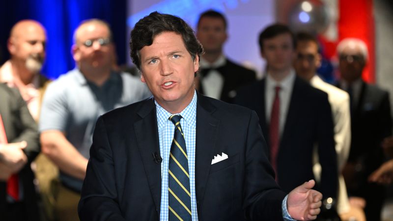 NextImg:Fox demands Media Matters stop publishing leaked Tucker Carlson videos | CNN Business