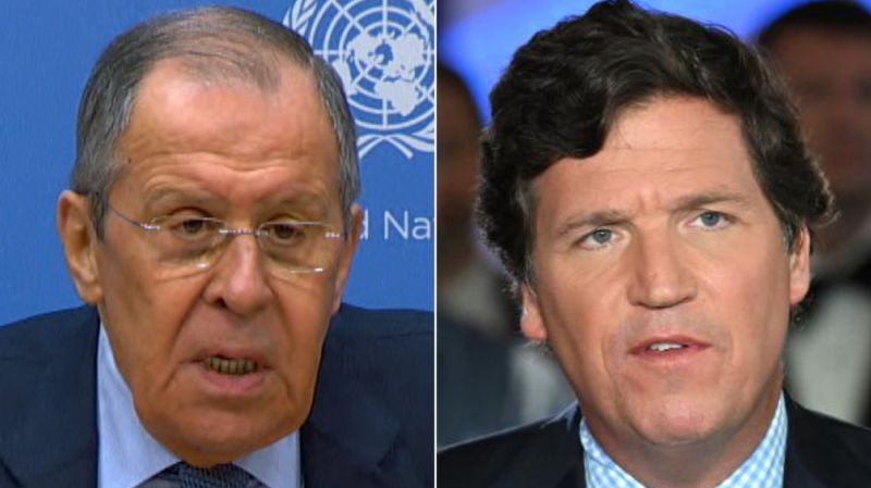 Watch: See how Lavrov reacted to Tucker Carlson’s departure from Fox News | CNN