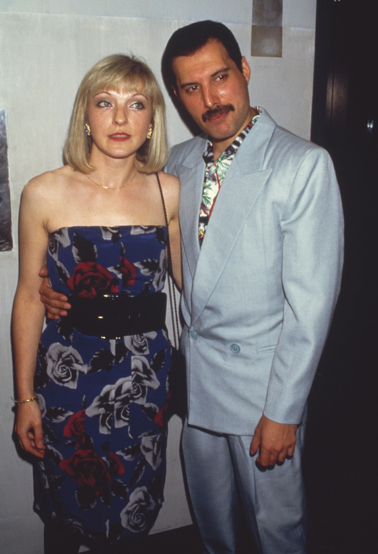 Mercury with his close friend Mary Austin, who is offering the items for sale.