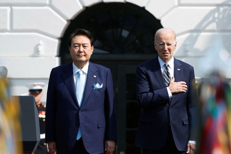 Biden and South Korea s Yoon announce agreement to deter North