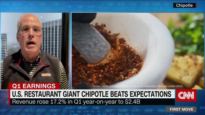 Chipotle Serves Up Better Than Expected Q1 Earnings CNN Business   230426111305 Exp Chipotle Earnings Intv Fst 042609aseg2 Cnni Business 00014223 