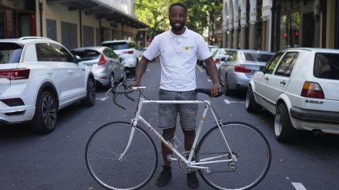 Sindile Mavundla became South Africa's bike mayor in August 2022