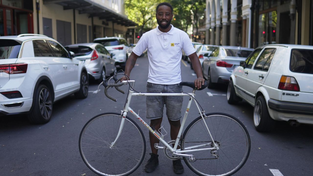 Sindile Mavundla became South Africa's bike mayor in August 2022