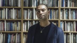 The Poetry Foundation and Poetry magazine announced Adrian Matejka will join Poetry as the new editor. He's seen Friday, June 10, 2022. (E. Jason Wambsgans/Chicago Tribune/Tribune News Service via Getty Images)