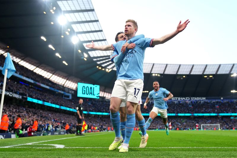 Manchester City FC vs. Arsenal FC: Kevin De Bruyne inspires