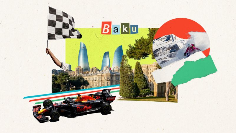 NextImg:A year in Azerbaijan: From spring's Grand Prix to winter ski adventures | CNN