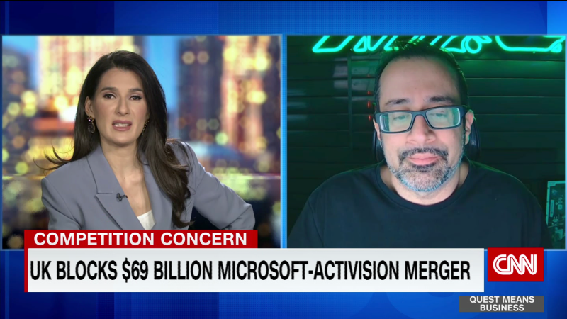 UK regulators block Microsoft-Activision merger | CNN Business