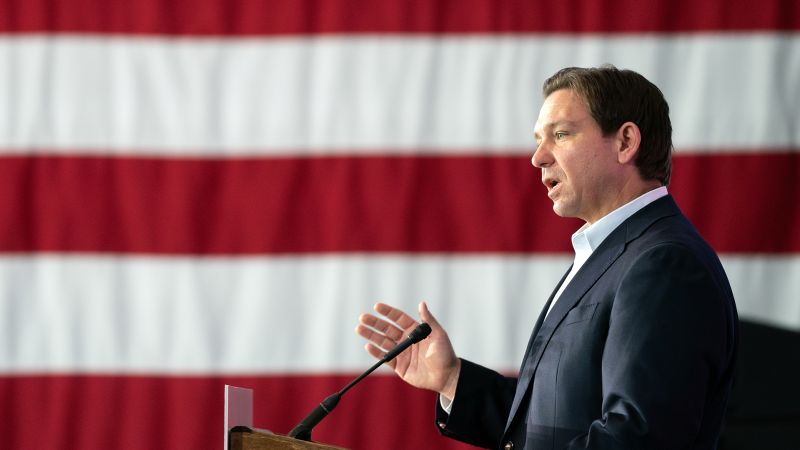 NextImg:DeSantis to address Israel amid the country's tumult and rise of antisemitism back home | CNN Politics