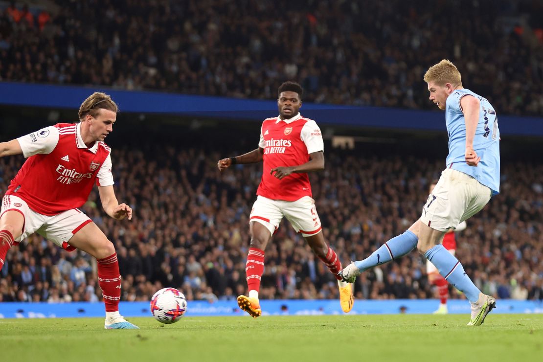 Kevin De Bruyne and Manchester City tore Arsenal apart at the Etihad.