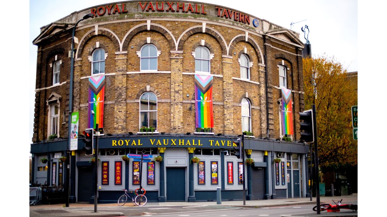 The Royal Vauxhall Tavern is still one of London's best known gay bars.