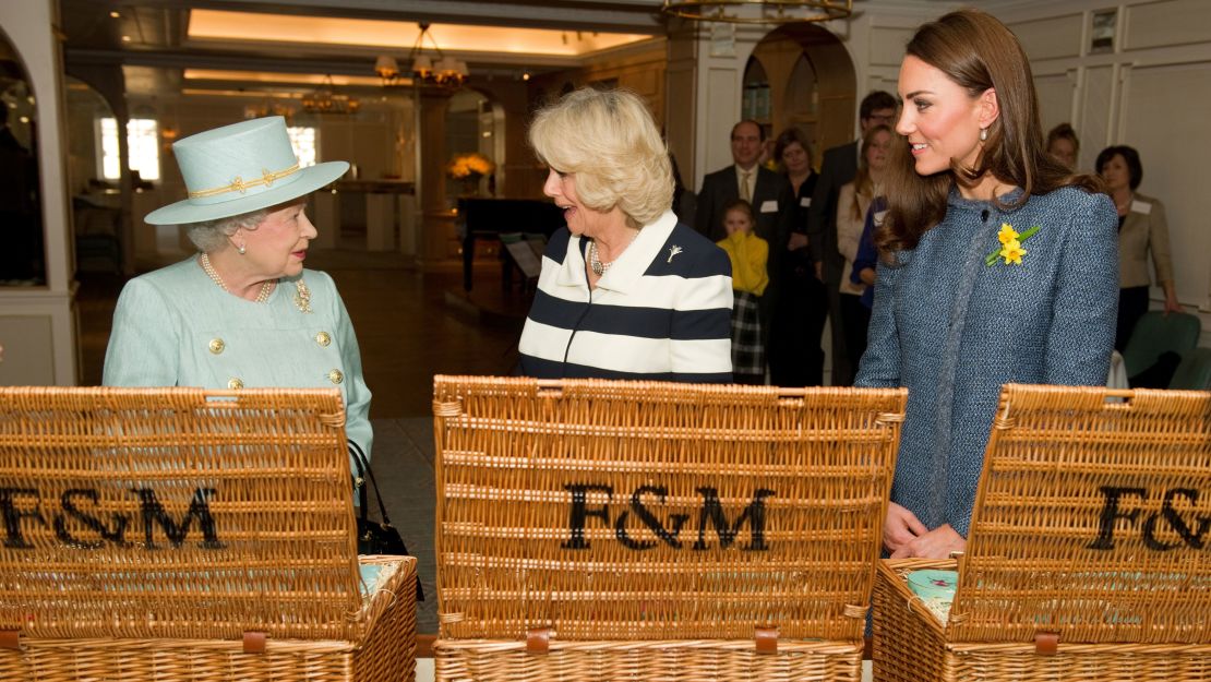 Fortnum's picnic hampers are a British institution.