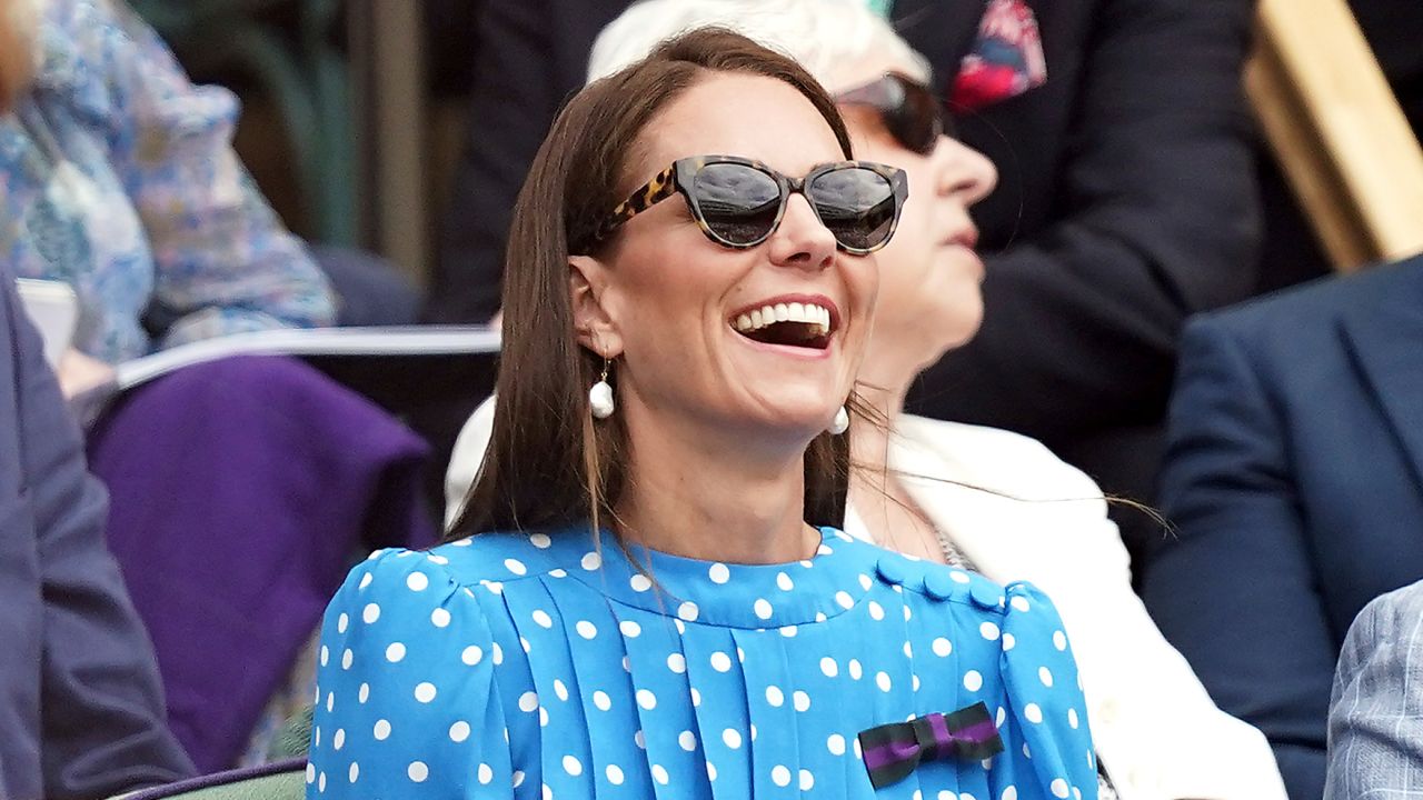 The Princess of Wales is a regular at Wimbledon.