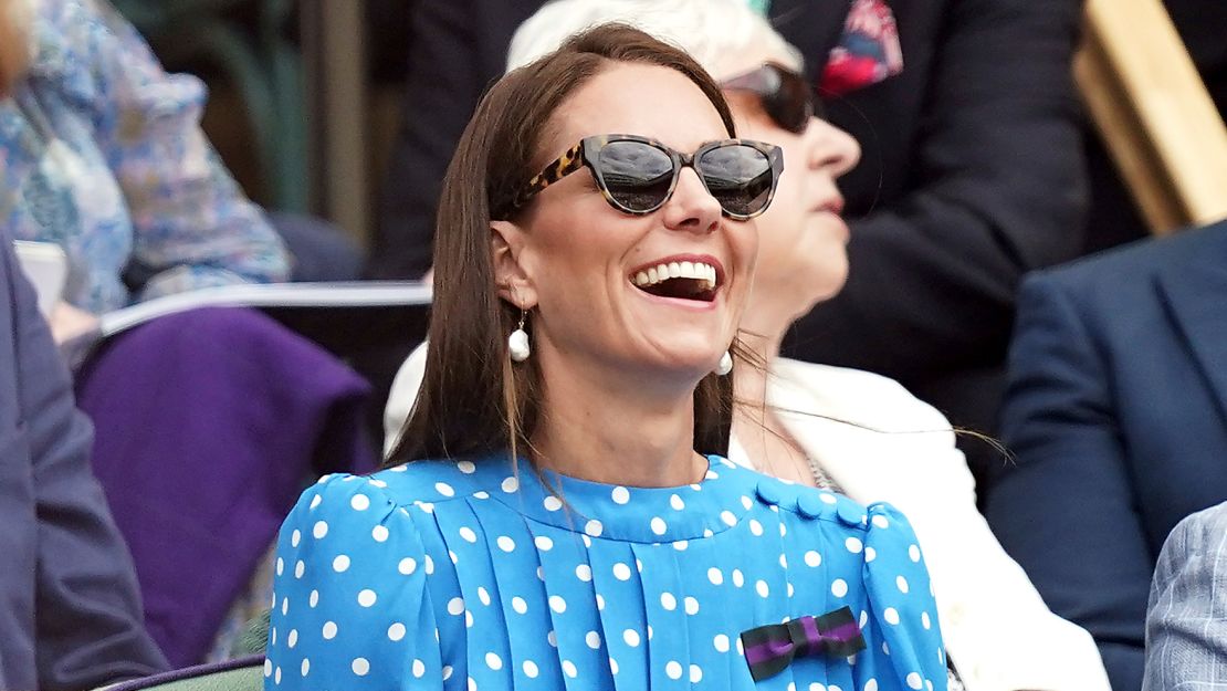 The Princess of Wales is a regular at Wimbledon.