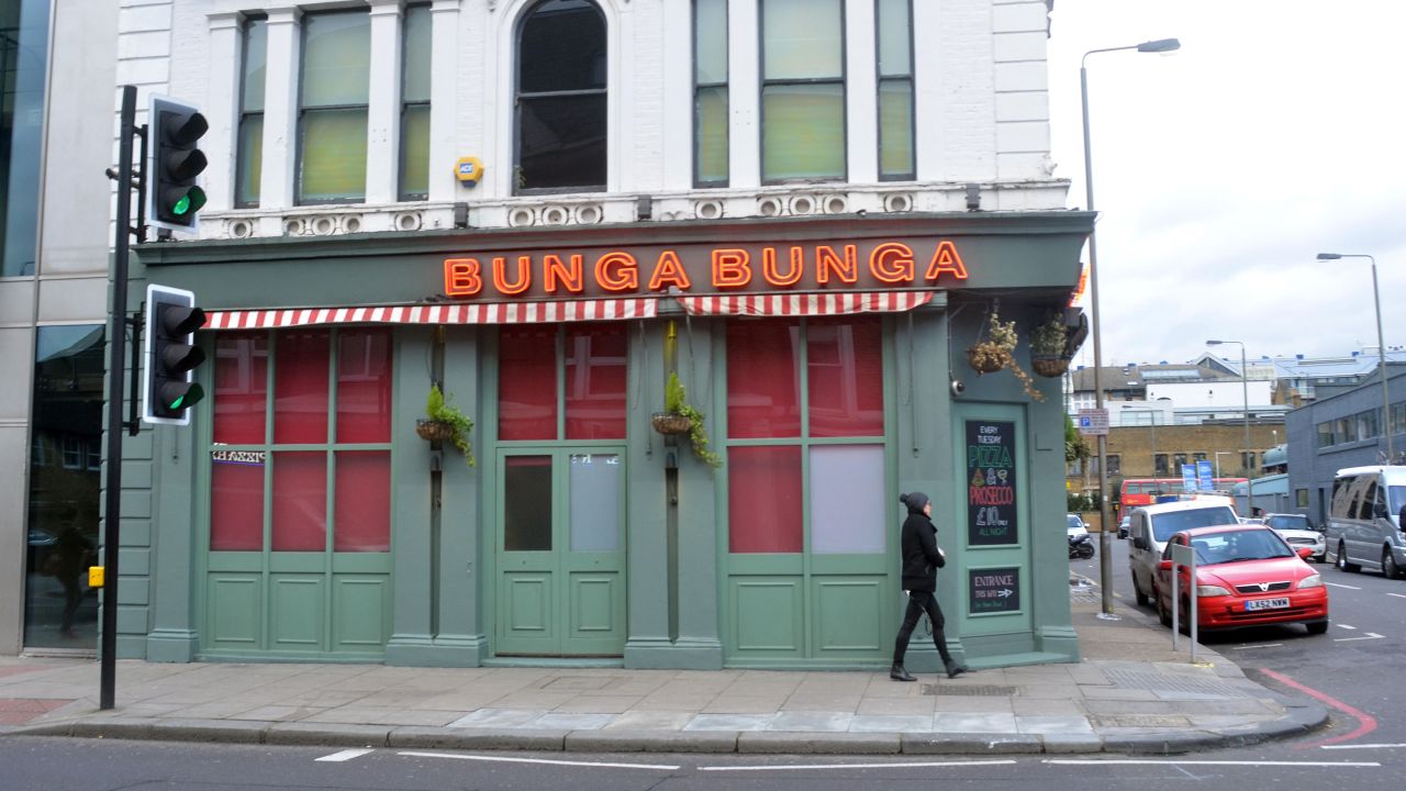 Bunga Bunga Battersea was the young royals' South London party pad.