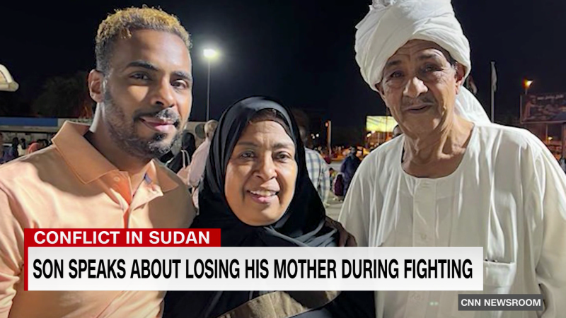 The son of a Sudanese doctor killed in a mortar attack speaks with Rosemary Church | CNN