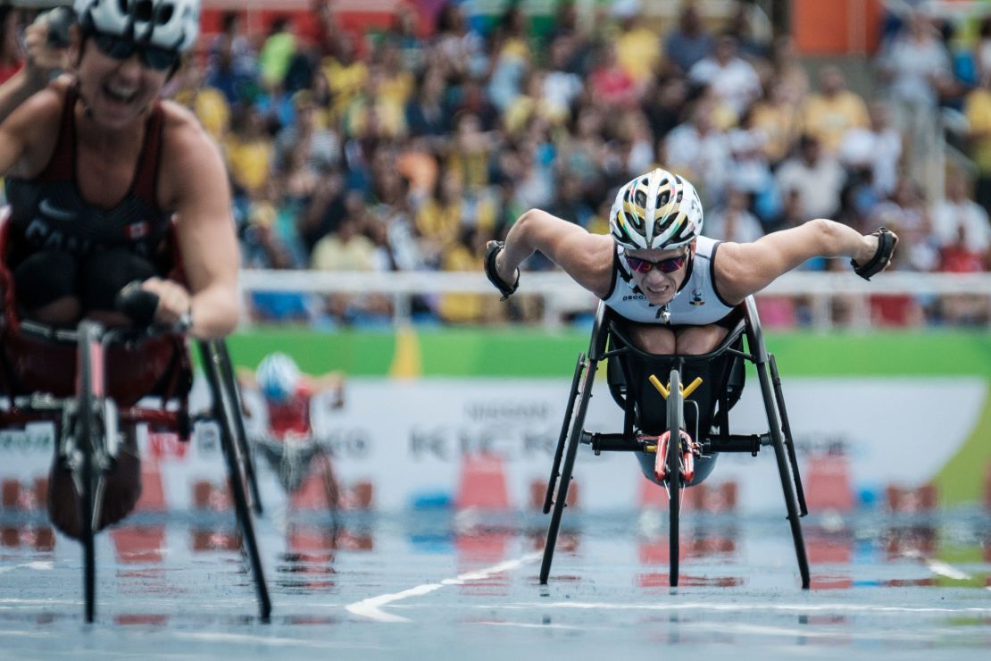 Vervoort, pictured at the Rio Paralympics, told reporters that if she hadn't received permission for euthanasia, she would have taken her own life. 