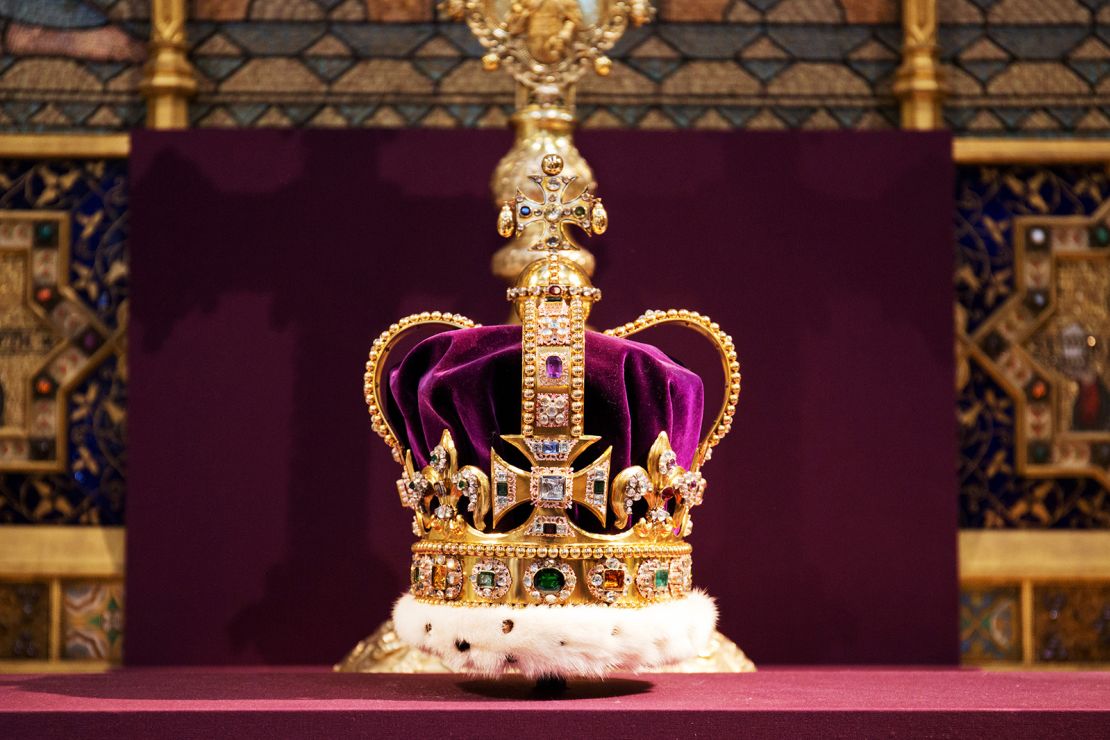 St. Edward's Crown is considered the centerpiece of the coronation because it's used at the exact moment of crowning.