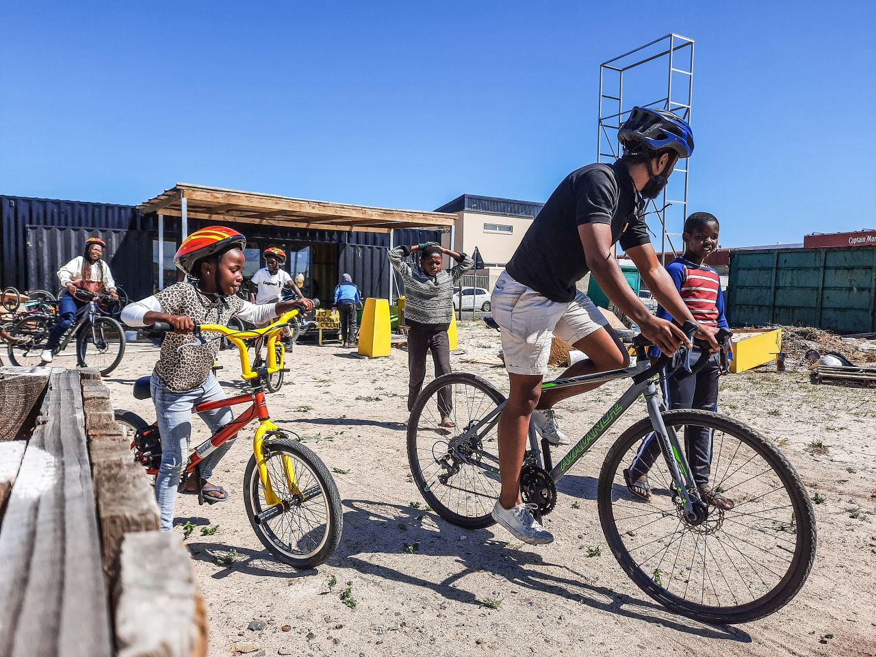 Sindile Mavundla says over 1,200 students have learned to ride through Bike2Learn workshops.