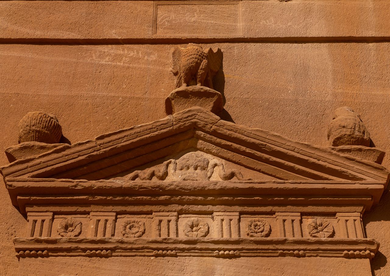 <strong>Up close:</strong> Inscriptions give a peek at what life might have been like for the people entombed here, with professions and names of family members commonly listed.