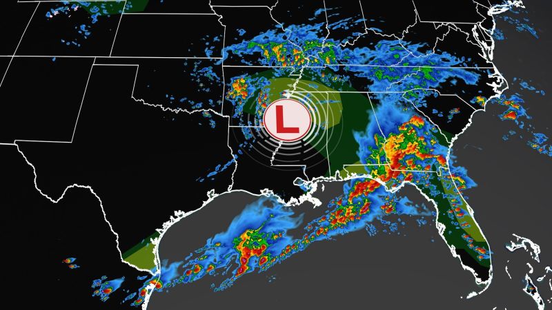 NextImg:The South is in the crosshairs of severe weather again, as the multi-day threat of large hail and tornadoes continues | CNN