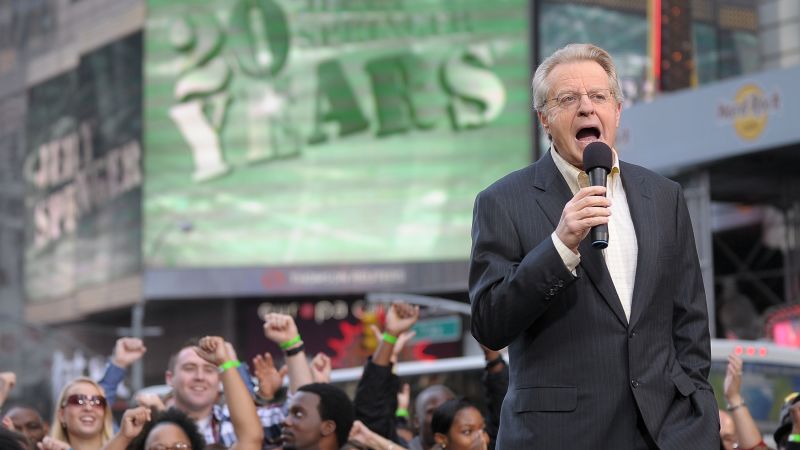 NextImg:TV paid a price for the legacy of 'The Jerry Springer Show' | CNN