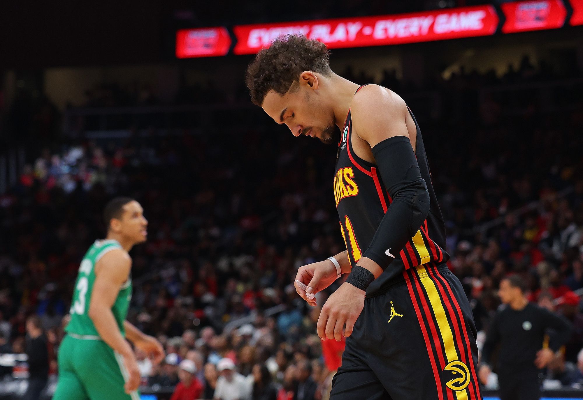 Jayson Tatum apologizes to Janet Jackson for concert delay as Boston Celtics  win Game 6 to eliminate Atlanta Hawks