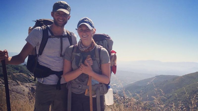 NextImg:Two strangers met walking the Camino de Santiago. Two weeks later they were engaged | CNN