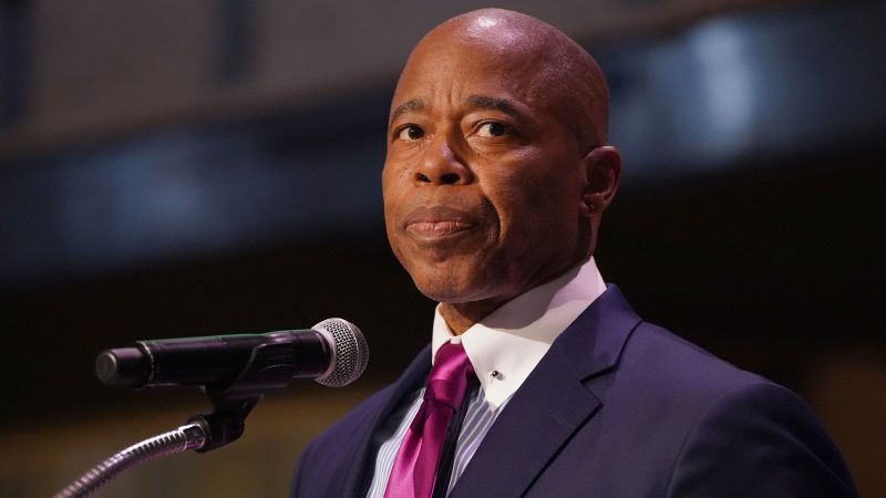 NextImg:Adams wants FEMA to stop giving money to cities that use funds to send migrants to NYC | CNN Politics