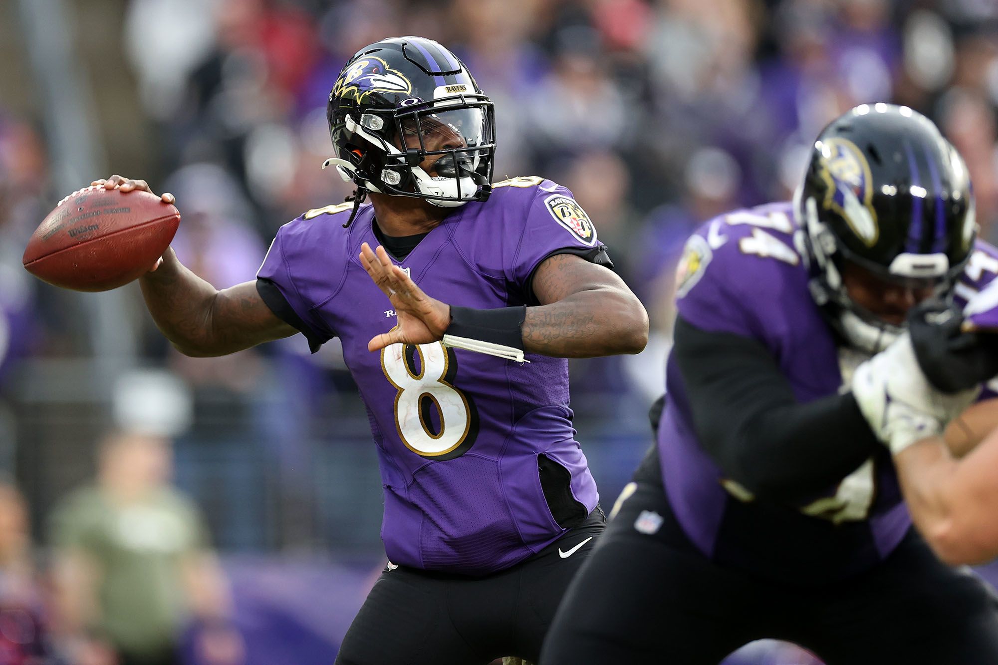 Lamar Jackson says he always wanted to return to Baltimore Ravens after  contract saga