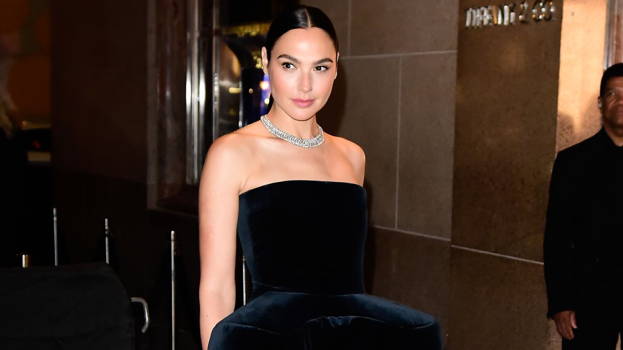 NEW YORK, NEW YORK - APRIL 27: Gal Gadot attends as Tiffany & Co. Celebrates the reopening of NYC Flagship store,  on April 27, 2023 in New York City. (Photo by Raymond Hall/GC Images)