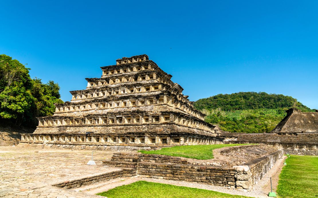 UNESCO says El Tajín's Pyramid of the Niches is "a masterpiece of ancient Mexican and American architecture."