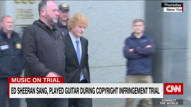Ed Sheeran tries to prove he did not copy Marvin Gaye song  | CNN