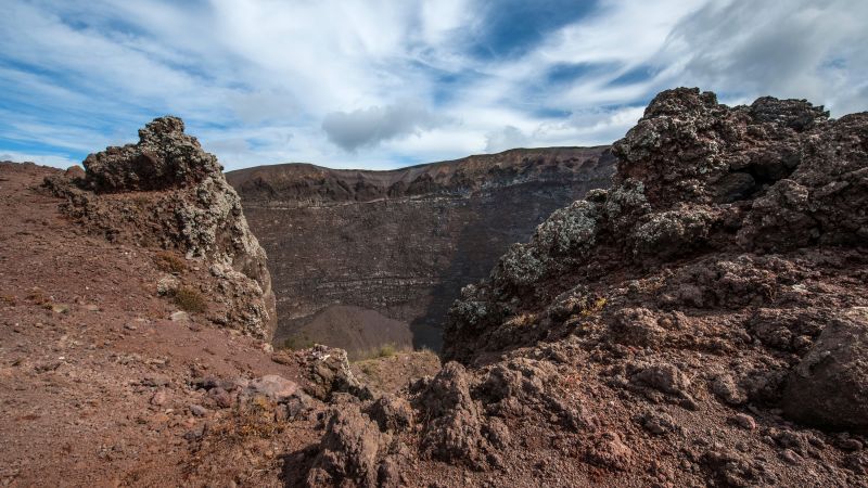 NextImg:Mount Vesuvius park closes access to volcano after some Napoli fans plan to fake an eruption for title celebrations | CNN