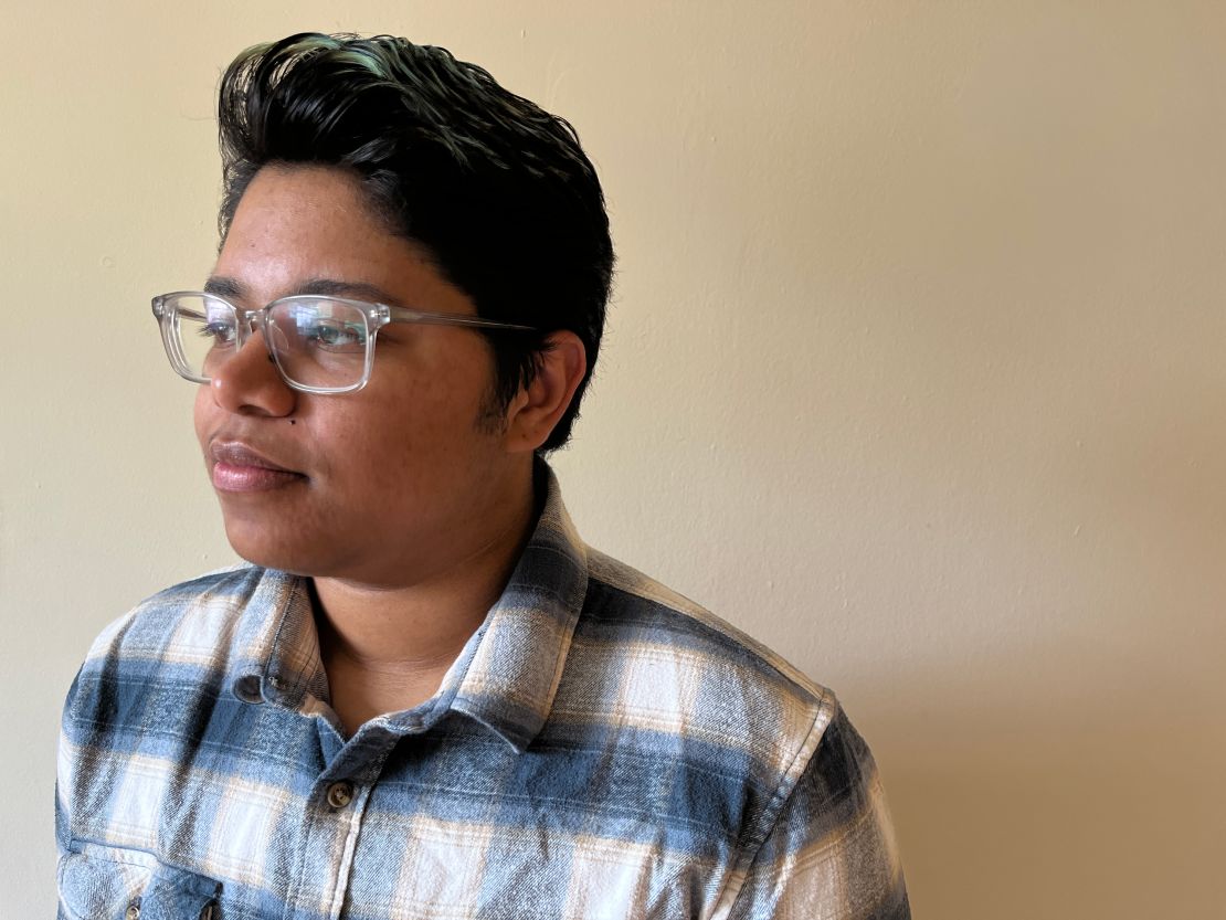 Kay Miranda, a nonbinary senior at Bryn Mawr College, says they have become more confident in their identity through the community they have found on campus.
