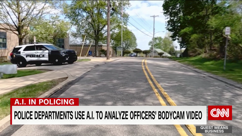 Police departments use AI to analyze officers’ bodycam video | CNN