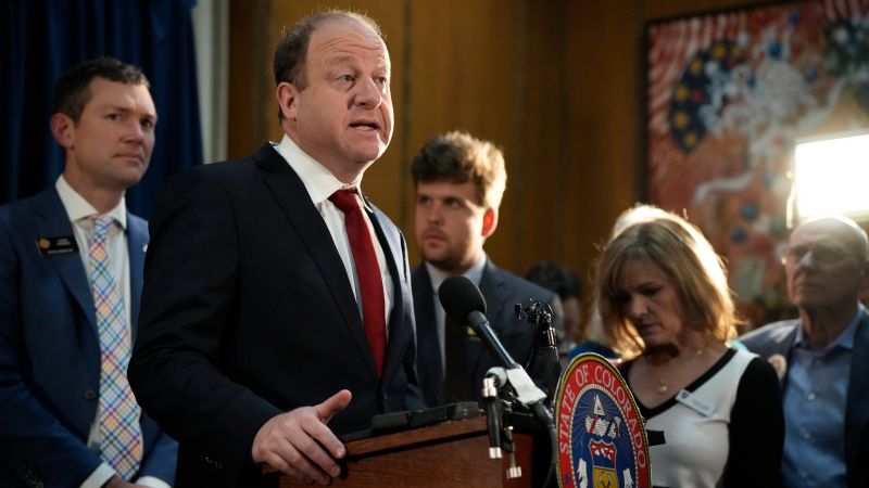 NextImg:Colorado Democratic governor signs 4 gun control bills into law | CNN Politics